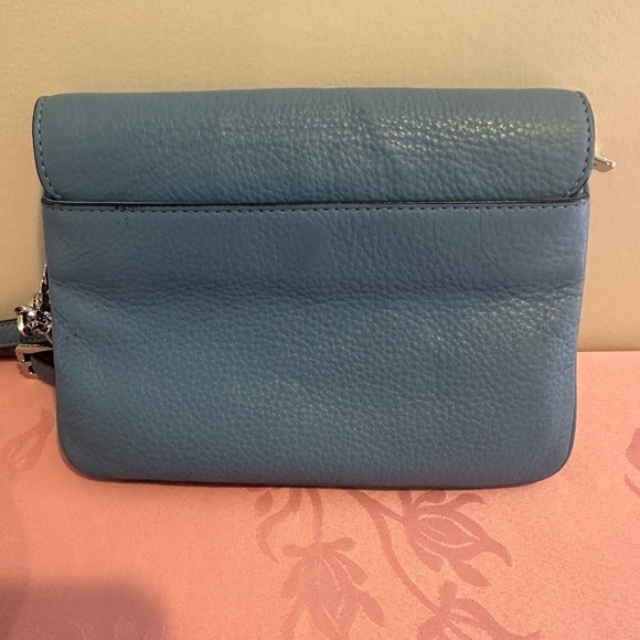 Michael Kors blue leather crossbody chain bag - Picture 4 of 13